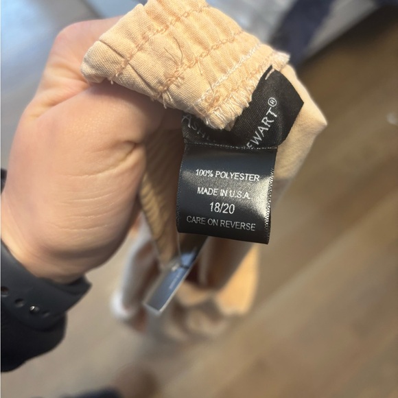 Ashley Stewart Light Pink Joggers polyester size 18/20 - Picture 5 of 5